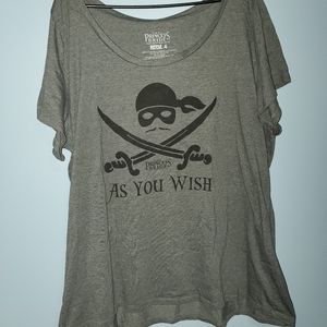 As You Wish Princess Bride Grey Torrid Tshirt 4x